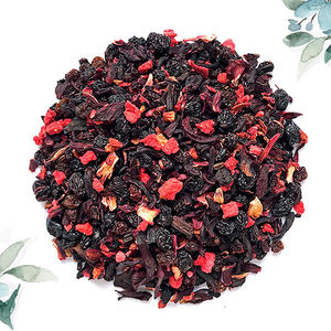 Teh Buah Black Currant Berkualitas Tinggi, Campuran Bunga Kering dan Rasa Buah, Teh Manis, Teh Buah Campuran, Kemasan Longgar - Product Image 2