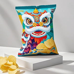 Mylar <strong>Bags</strong> Smell Proof Snack <strong>Bag</strong> Fish and <strong>Chips</strong> Packaging Grocery <strong>Bag</strong> with logo - Product Image 2