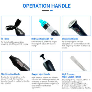 Máquina Coreana de Limpieza Profunda Facial, Máquina de Hidrodermoabrasión Facial Coreana 12 <span class=keywords><strong>en</strong></span> <span class=keywords><strong>1</strong></span> con Analizador de Piel - Product Image 3