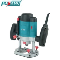 Routeur à bois industriel PUSELLO 1200W, routeur plongeant électrique à vitesse variable, avec logo personnalisé