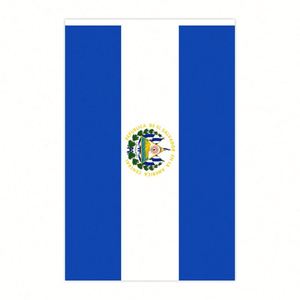 Banderines de El Salvador de 5.5x8 Pulgadas al por Mayor para Decoración Interior y Exterior (20 Piezas/Juego) - Product Image 2