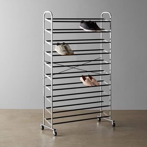 Estantes de almacenamiento de zapatos de Metal que ahorran espacio, estante organizador de fregadero de bajo precio para oficina en casa, venta al por mayor, estante de zapatos de diseño de cajón - Product Image 6