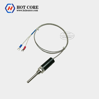 Sonde de température Pt100 en platine, résistance thermique, étanche, acier inoxydable, électrique, domestique, K/E