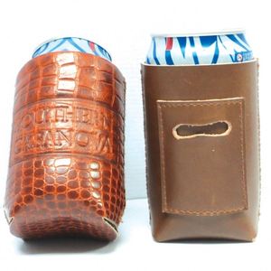 Bolsas Enfriadoras de Bebidas Personalizadas de Neopreno y Cuero PU con Aislamiento Duradero y Elegante, con Abrebotellas - Product Image 1