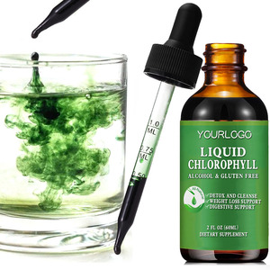 Gouttes liquides de chlorophylle extrême 6000 mg, produits de beauté, bio, végétalien, en vrac, sirop aqueux, <span class=keywords><strong>Splina</strong></span> Digestive, personnalisable et en gros - Product Image 3