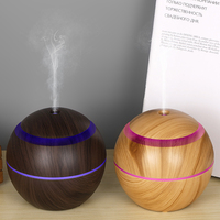 Ventes Flash Humidificateur Diffuseur d'Air en Forme de Champignon 200ml avec 7 Lumières LED
