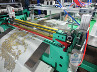Machine à strass multicolore entièrement automatique 16x24 Machine à strass Hotfix Press Machine à secouer les strass à double plaque
