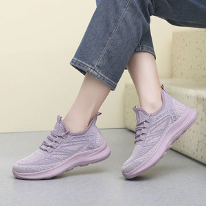 Zapatos deportivos de suela gruesa personalizados para <span class=keywords><strong>mujer</strong></span>, <span class=keywords><strong>tenis</strong></span> de senderismo con aumento de altura a la moda, transpirables con cordones para verano al aire libre - Product Image 3