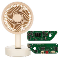 Placa DE CIRCUITO DE VENTILADOR DE PCB pequeña silenciosa de alta velocidad OEM desarrollo de soluciones PCBA de mano para electrodomésticos potentes verdes
