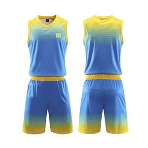 2024 maillot de basket-ball imprimé par sublimation de haute qualité Logo personnalisé ensemble de vêtements de sport respirants taille XS basket-ball conçu - Product Image 1