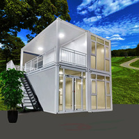 OEM 20 pieds 40 pieds prix raisonnable maison préfabriquée en conteneur d'habitation villa de luxe pack plat maison cabine mobile avec salle de bain