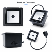 Lecteur de paiement QR et NFC intégré TOTINFO, interface USB, capteur CMOS 1/120fps, stations de recharge EV E260N - En stock, garantie 1 an
