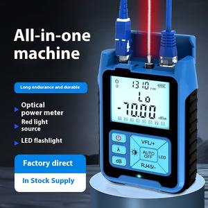Alles-In-Één Mini Optische Vermogensmeter Rode Lichtpen Glasvezeltester Met Rj45 Sc-Connectoren 12V Voeding Gebruikte Functie - Product Image 2