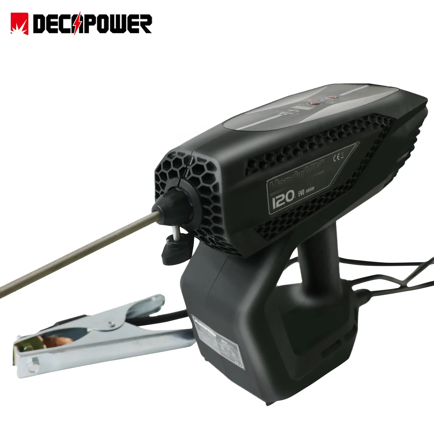 Decapower New MMA 120A Handheld Arc Welding Machine Portable Electric Welding Gun Machine 2 in 1