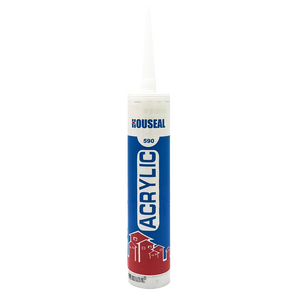 HOUSEAL 550 <strong>Acoustic</strong> White Caulking Paintable Water Based Acrylic One Component Silicone <strong>Sealant</strong> 300ML for Construction Use - Product Image 2
