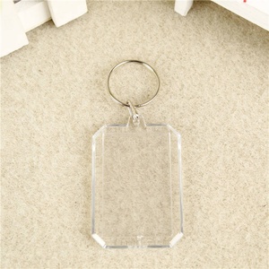 Acrylic Frame Key Chains Custom Shell Photo Tassel Charms Key Chains - Product Image 5