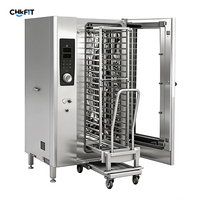 Four combiné à convection vapeur industriel pour la transformation alimentaire, directement du fabricant