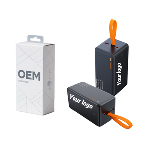 สินค้าใหม่ปี 2026 จากผู้ผลิต OEM พาวเวอร์แบงค์แบบพกพา ความจุ 60000mAh รองรับการชาร์จเร็ว PD 22.5W สำหรับ <span class=keywords><strong>iPhone</strong></span> 17 - Product Image 1