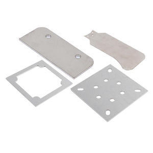 Pièces découpées au laser en acier inoxydable 304, accessoires de quincaillerie de précision sur mesure en tôle - Product Image 1