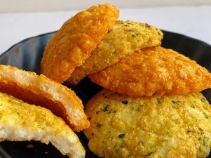 Cracker di Riso Fritto Rotondi in Stile Giapponese |   Senbei Semiduri al Gusto di <span class=keywords><strong>Salsa</strong></span> di <span class=keywords><strong>Soia</strong></span> Salata in Confezione dalla Cina - Product Image 5