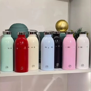 Smg Stainless Steel Insulated Water Bottle 500Ml Portable Sports Bottle For Outdoor Travel Office Use - Product Image 2