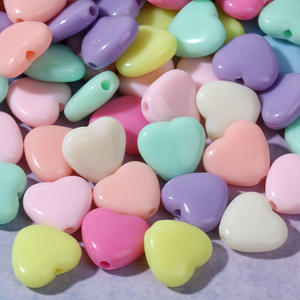 Cuentas Sueltas de Acrílico de 10 mm con Forma de Corazón, Estrella, Rosa, Cruz, Letra, Mariposa y <span class=keywords><strong>Elefante</strong></span>, para Manualidades, Joyería y Juguetes - Product Image 1