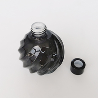 Vente en gros Parfum d'ambiance Difusor Frasco personnalisé Flacon vide de luxe noir pour la diffusion d'aromathérapie Diffuseur d'arôme roseau en verre
