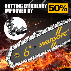 Swansoft Chainsaw Battery Powered Pruning Pole <b>Saw</b> <b>Mini</b> Cordless Chain <b>Saw</b> - Product Image 4