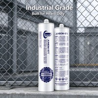Scellant silicone pour toiture SANVO, durcissement neutre, 300 ml, résistant aux intempéries, résistant au vieillissement, résistant aux fissures, emballage pour la construction, haute adhérence