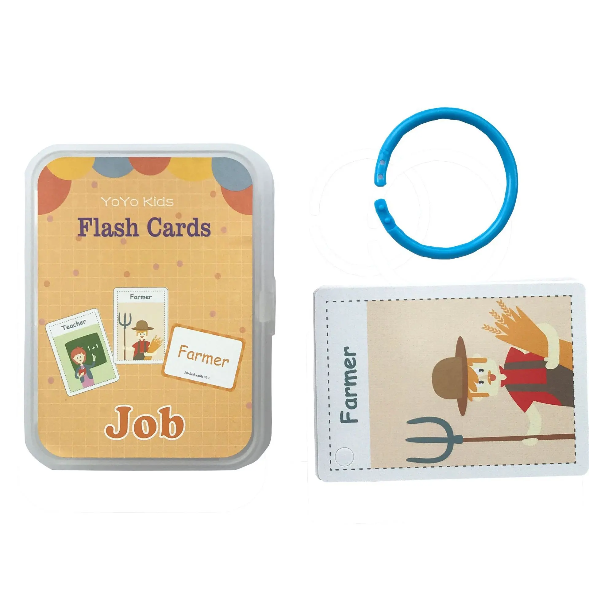 Children Baby English Learning Word Card Pocket Flash Learning Montessori Educational Toys Word Table Game Card for Kids