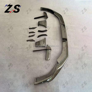 ZS pour Audi <span class=keywords><strong>A7</strong></span> C8 voiture pare-chocs avant lèvre mise à niveau RS7 Style <span class=keywords><strong>ABT</strong></span> fibre de carbone pare-chocs avant Kits de carrosserie pour Audi <span class=keywords><strong>A7</strong></span> C8 2019-2024 - Product Image 2