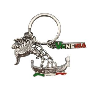 Porte-clés 3D en alliage de zinc Souvenir touristique de <span class=keywords><strong>Venise</strong></span> Vintage sur mesure en usine-Conception légère personnalisable - Product Image 2