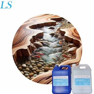 Chiaro Non tossico ArtResin resina epossidica gallone per resina epossidica Potting resina a doppio componente <span class=keywords><strong>trasparente</strong></span> in fibra di carbonio resina per barca - Product Image 5