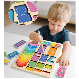Jeu <span class=keywords><strong>de</strong></span> société éducatif numérique <span class=keywords><strong>pour</strong></span> enfants <span class=keywords><strong>de</strong></span> 2 à 6 <span class=keywords><strong>ans</strong></span>, jeu d'association interactif parent-enfant, jouets <span class=keywords><strong>pour</strong></span> garçons et filles - Product Image 4