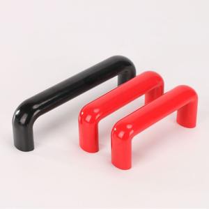 Poignée solide pour porte de four électrique résistante aux hautes températures, en alliage d'aluminium/bakélite, de forme elliptique - Product Image 6