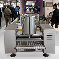 Machine à faire des crêpes automatique miniature commerciale à plusieurs couches pour gâteaux d'anniversaire, machine à pâtisserie pour crêpes à la mangue et au durian