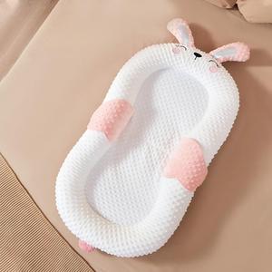 Cuna Plegable para Bebés con Paneles Laterales Ajustables, Cojín de Actividades Portátil para Bebés de 0 a 24 Meses - Product Image 5