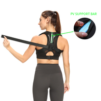 KS-5515 # Entièrement Réglable Posture Correcteur Dos Soutien Support D'épaule Épaule Redresseur