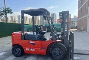 Nouveau chariot élévateur diesel HELI CPCD50 300 kg |   Levier de vitesses côté conducteur à traction avant, pneus pleins, performances comme neuves, certifié SASO CE, garantie 1 an - Product Image 2