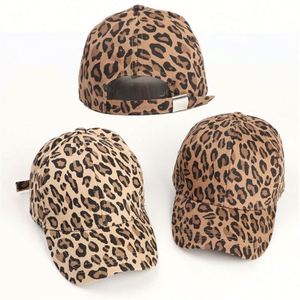 New Cow Curved Brim Baseball Cap Leopard Print Hard Top Peaked <b>Hat</b> Men and Women Sun <b>Hat</b> - Product Image 4