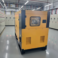 Générateur silencieux refroidi par eau 30kVA 35kVA 45kVA pour villa, hôtel, hôpital, faible bruit, haute fiabilité