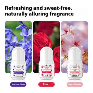 Zhiduo 30ml portátil Mini Roll-On antitranspirante desodorante a base de hierbas de larga duración con forma líquida hidratante fragante - Product Image 5