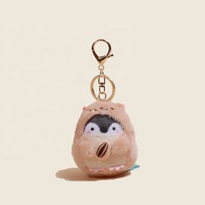 Lindo y divertido pingüino de peluche colgante, disfrazado como una pequeña muñeca de animal, muñeco para máquina de garras, adorno colgante, pequeño regalo - Product Image 5