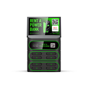 Station de recharge pour téléphone cellulaire mobile en libre-service de table avec paiement par <span class=keywords><strong>carte</strong></span> de crédit station de location de banque d'énergie - Product Image 6