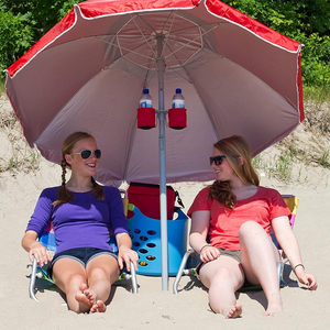 High quality windproof parasol oem odm outdoor silver uv coated advertisement umbrella for store and event - Product Image 5