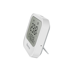 Smart Home Interior Higrómetro Termómetro Zigbee Temperatura Humedad <span class=keywords><strong>Sensor</strong></span> EE. UU. Plástico Detector de calidad del aire LCD - Product Image 3