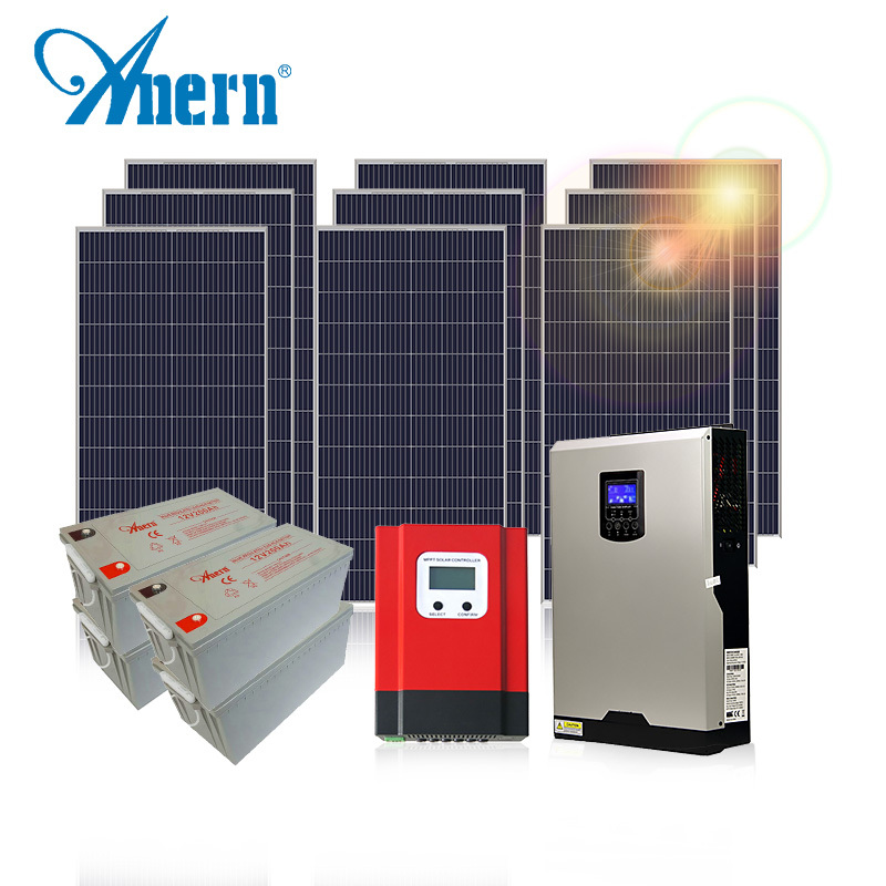 Anern de la batería del panel solar sistema de almacenamiento con batería integrada