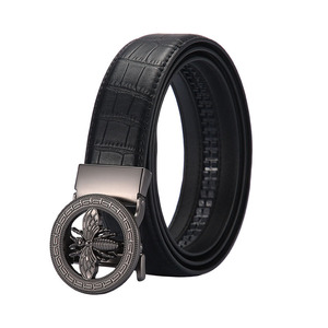 Catálogo de cinturones de lujo Hebilla automática Cinturones de diseñador de abeja Cinturones de cuero genuino para hombres Causal Formal Cintura Banda Traje Decoración - Product Image 6