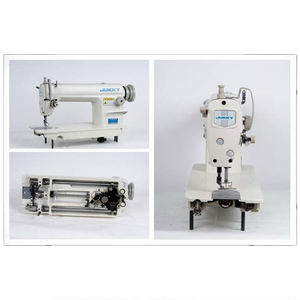 जुकी jk8500 मशीन एक कूद्रे फ्लैट बिस्तर वाली एकल सुई लॉक-आधारित एकल सुई लॉक-सिलाई मशीन - Product Image 3