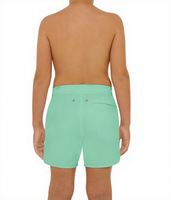 Shorts de bain personnalisés en Repreve, taille élastique avec cordon de serrage, respirants, séchage rapide, vêtements de plage, maillots de bain de haute qualité, vente en gros